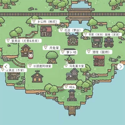 月兔漫游全地图解锁攻略配图1