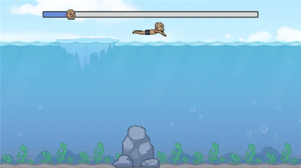 冬泳怪鸽宣传图