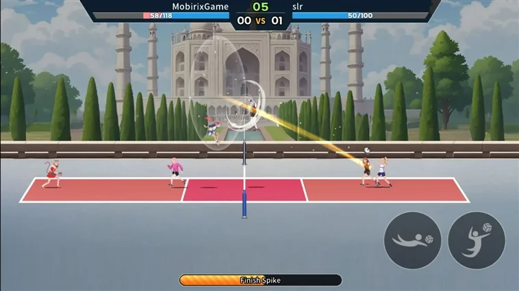 排球王无限金币版宣传图