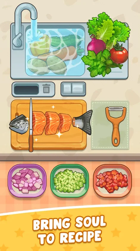 烹饪完美餐点内购破解版 V1.3.8 安卓版