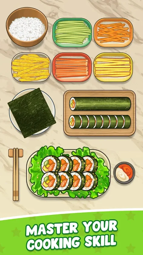 烹饪完美餐点内购破解版 V1.3.8 安卓版