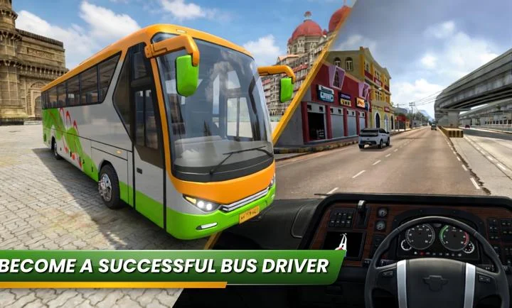 印度巴士模拟器汉化版无限金币 V1.0 安卓版