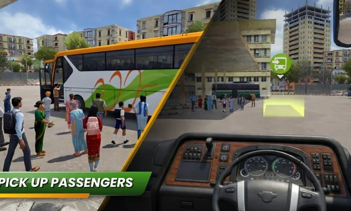 印度巴士模拟器中文无限金币破解版宣传图