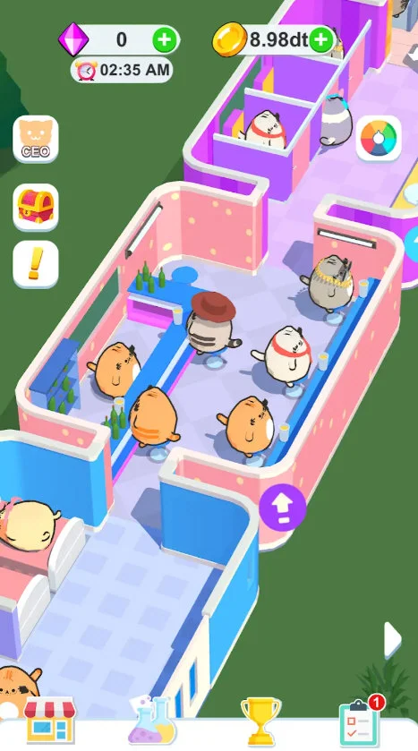 猫咪火车大亨内购破解版 V0.0.8 安卓版