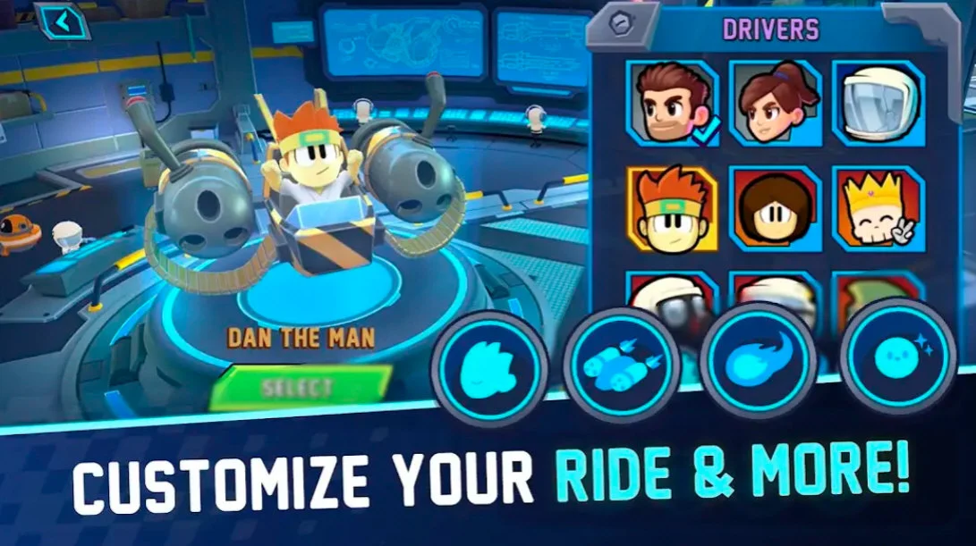 喷气背包狂飙赛车全解锁破解版 V1.0.4 安卓版