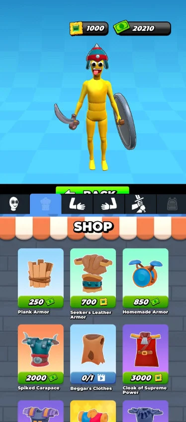 松软战士布娃娃竞技场无限金币版 V2.0.17 安卓版