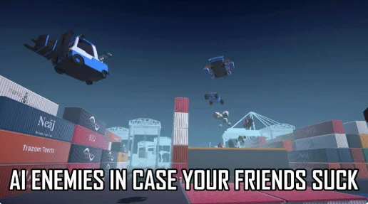 只是一个赛车游戏宣传图