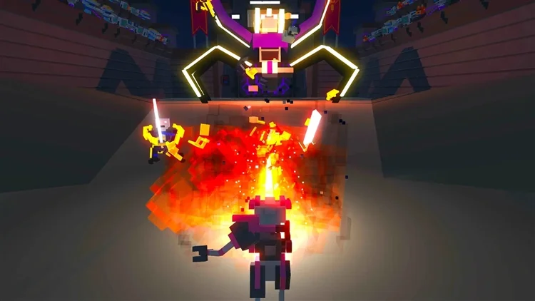 克隆机器人角斗场手机版宣传图