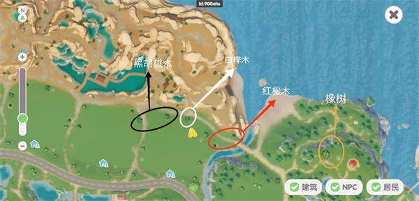 稀有树木、矿石分布介绍配图1