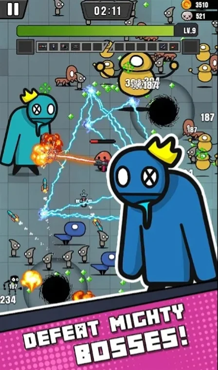 小小英雄生存io内购破解版宣传图