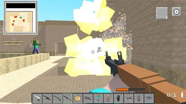 僵尸射击战争游戏宣传图