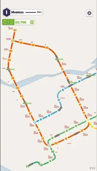 放置连接地铁地图内置作弊菜单版宣传图