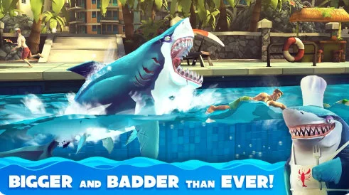 饥饿鲨世界国际版无限金币钻石版宣传图