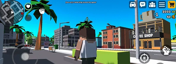 像素沙盒都市冒险宣传图