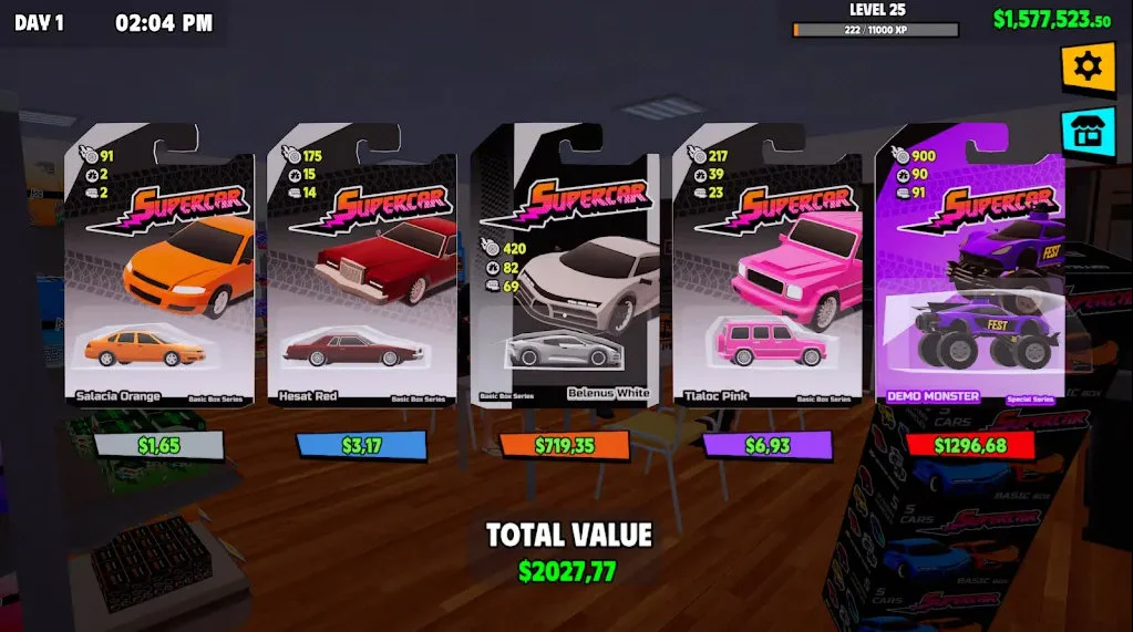 超级跑车收藏模拟器7723破解版 V1.0.5 安卓版