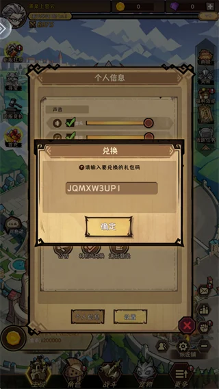 礼包码怎么用配图3
