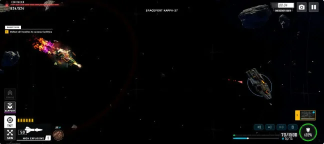 弹道星际手机版宣传图