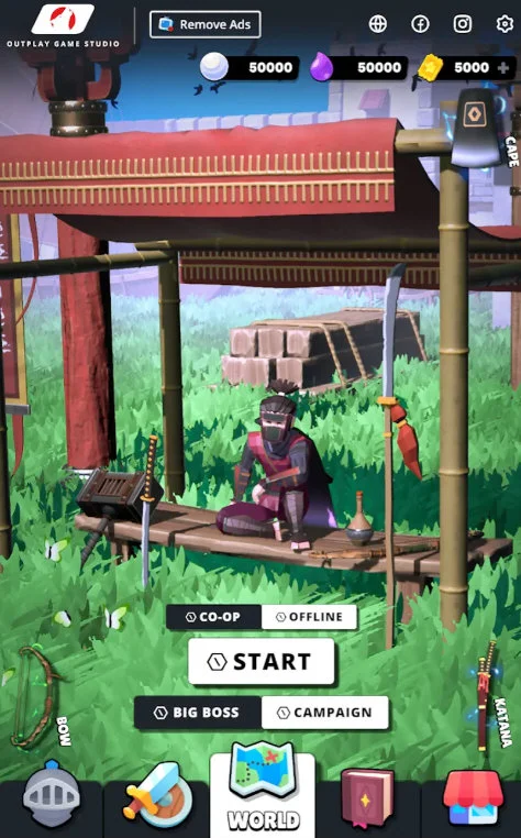 唯一幸存者武士Online内置修改器版 V1.0.8 安卓版