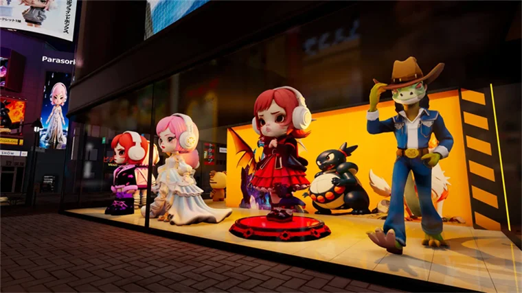 秋叶原盲盒店模拟器宣传图